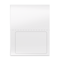 6.8125" x 4.75" Integrated Shipping Labels