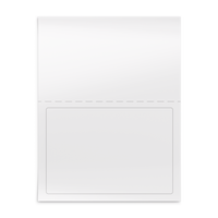 7.5" x 5.125" Integrated Shipping Labels