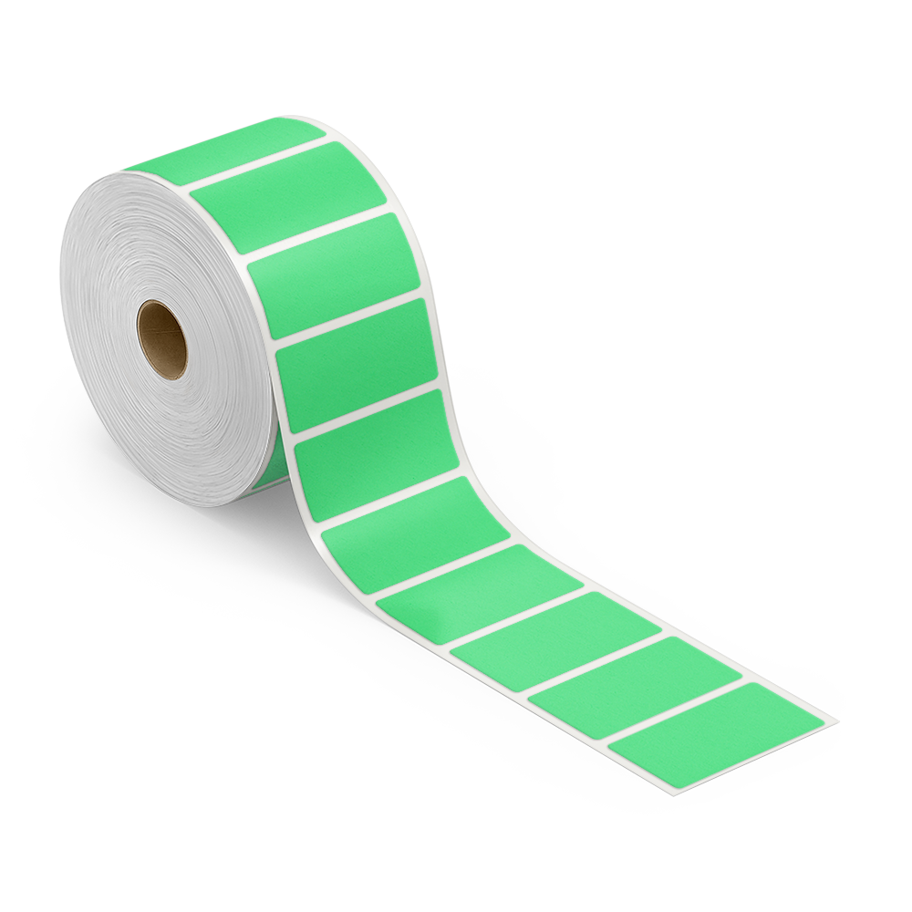 2" x 1" Direct Thermal Labels - 1" Core