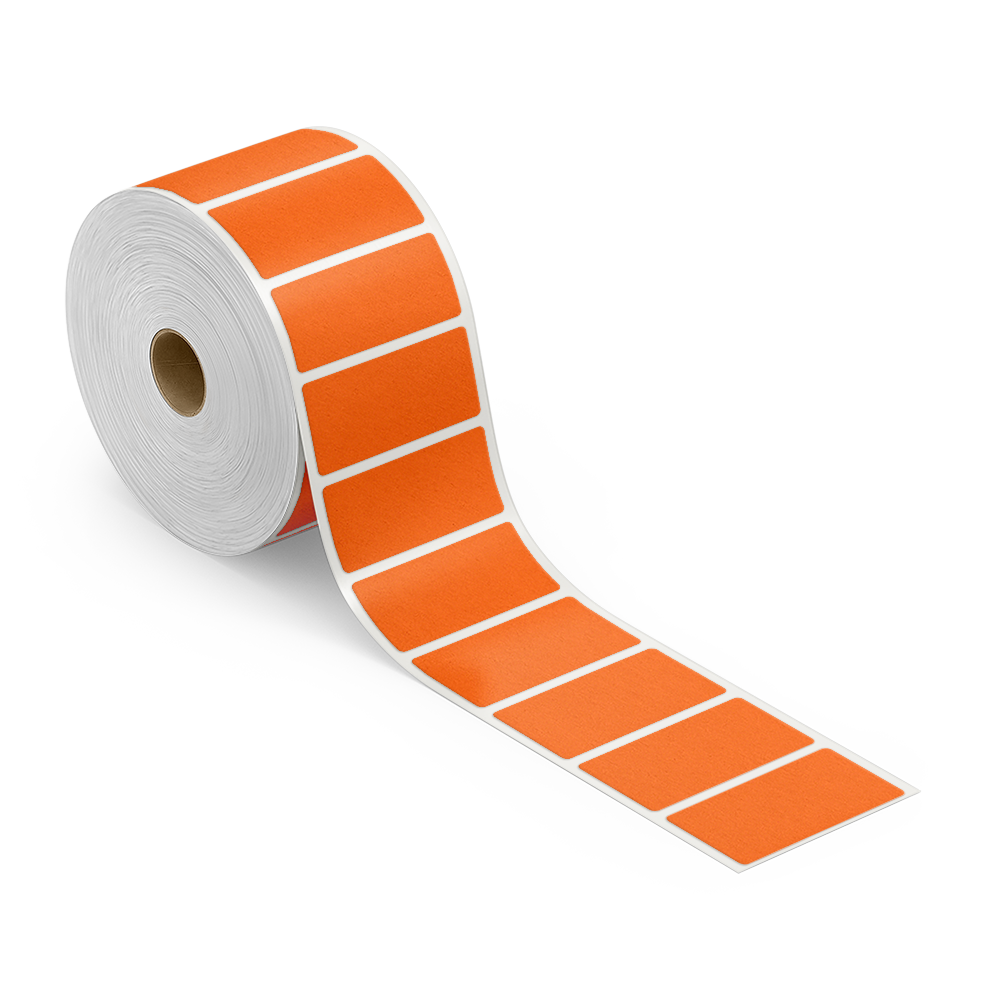 2" x 1" Direct Thermal Labels - 1" Core