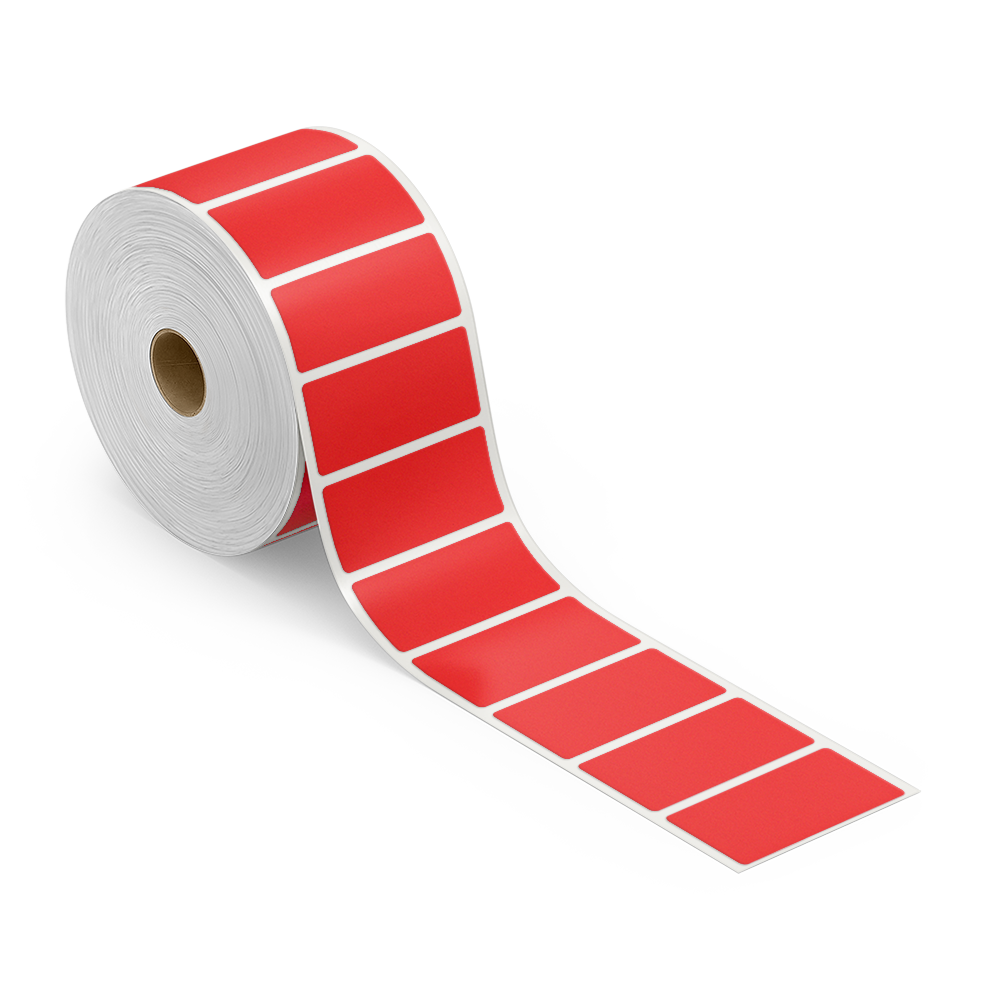 2" x 1" Direct Thermal Labels - 1" Core