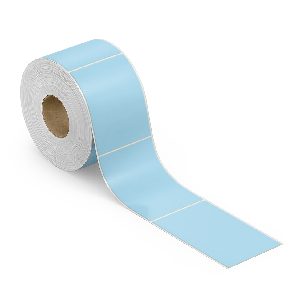 4" x 6" Flood Coated Direct Thermal Labels - 3" Core