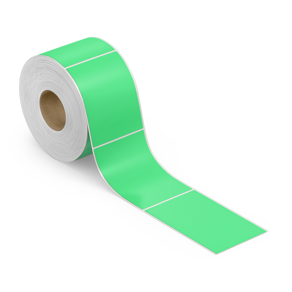 4" x 6" Flood Coated Direct Thermal Labels - 3" Core