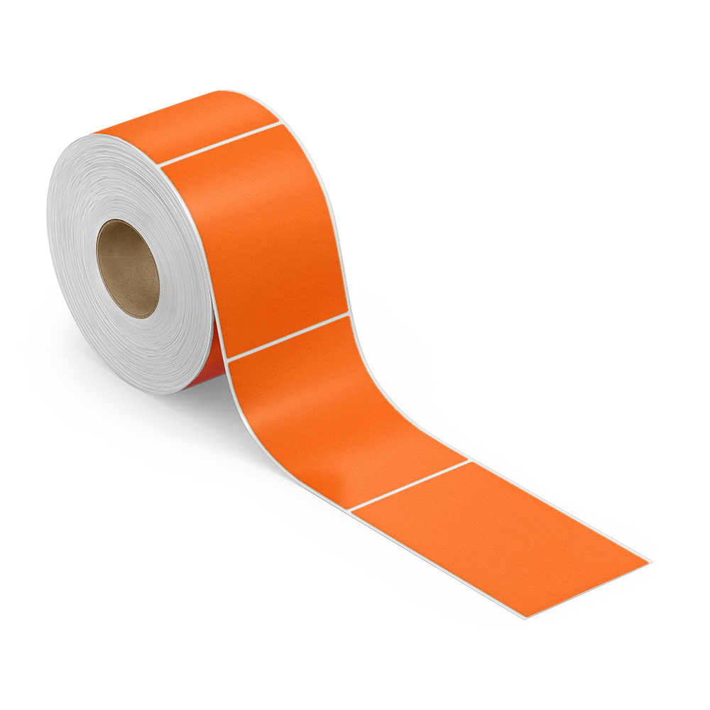 4" x 6" Flood Coated Direct Thermal Labels - 3" Core