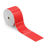 4" x 6" Flood Coated Direct Thermal Labels - 1" Core
