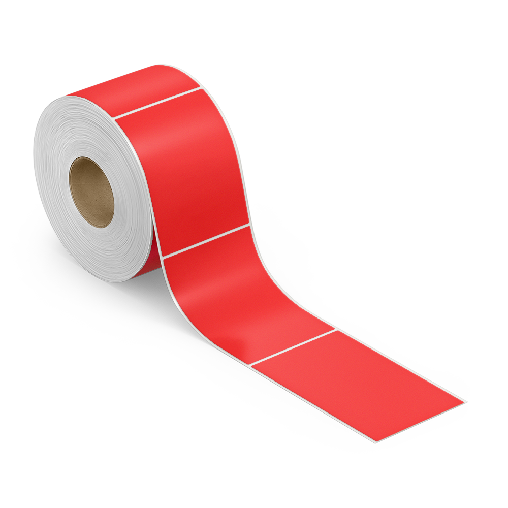 4" x 6" Flood Coated Direct Thermal Labels - 3" Core