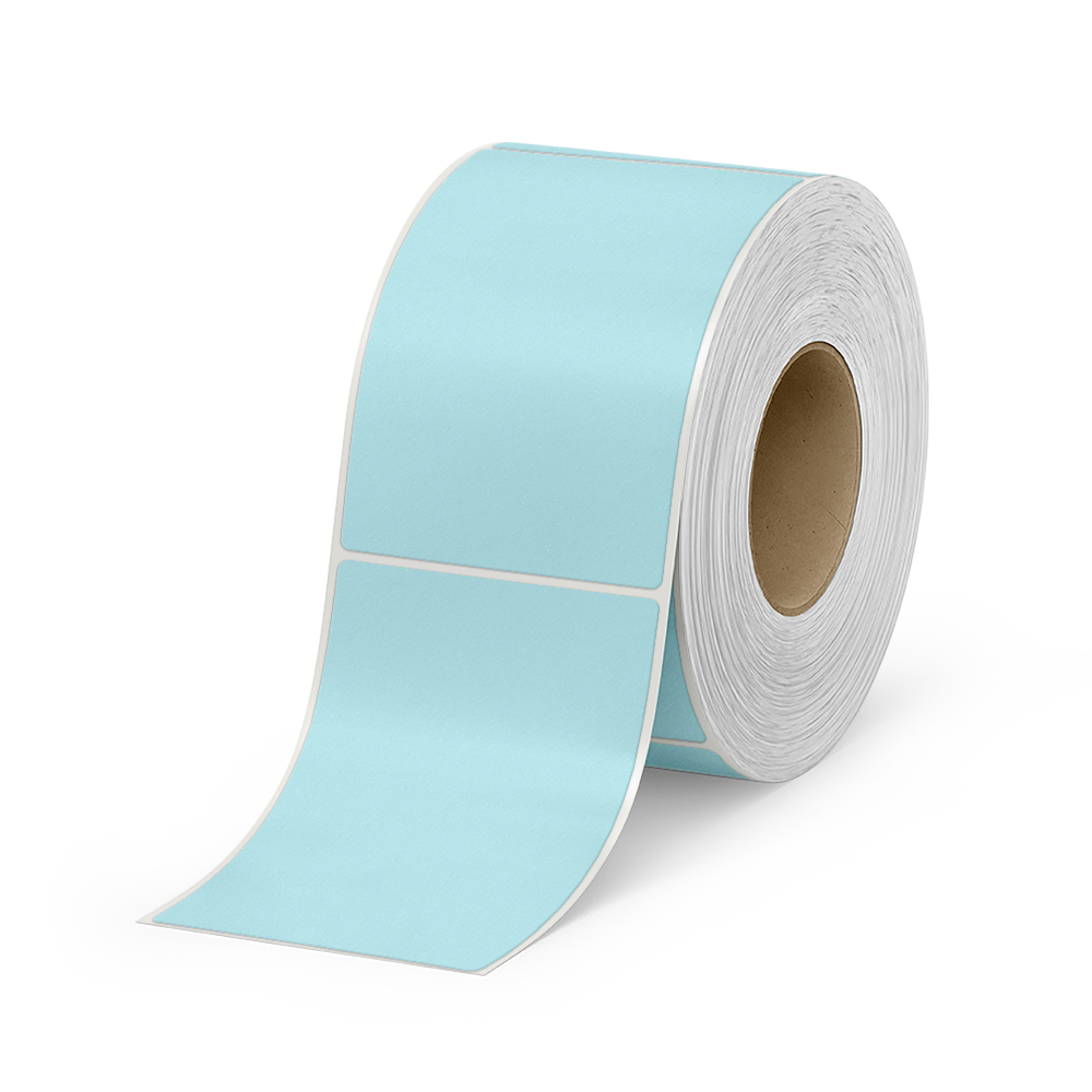 4" x 6" Flood Coated Thermal Transfer Labels - 3" Core