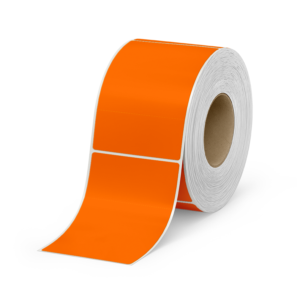 4" x 6" Flood Coated Thermal Transfer Labels - 3" Core