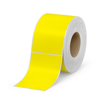 4" x 6" Flood Coated Thermal Transfer Labels - 3" Core